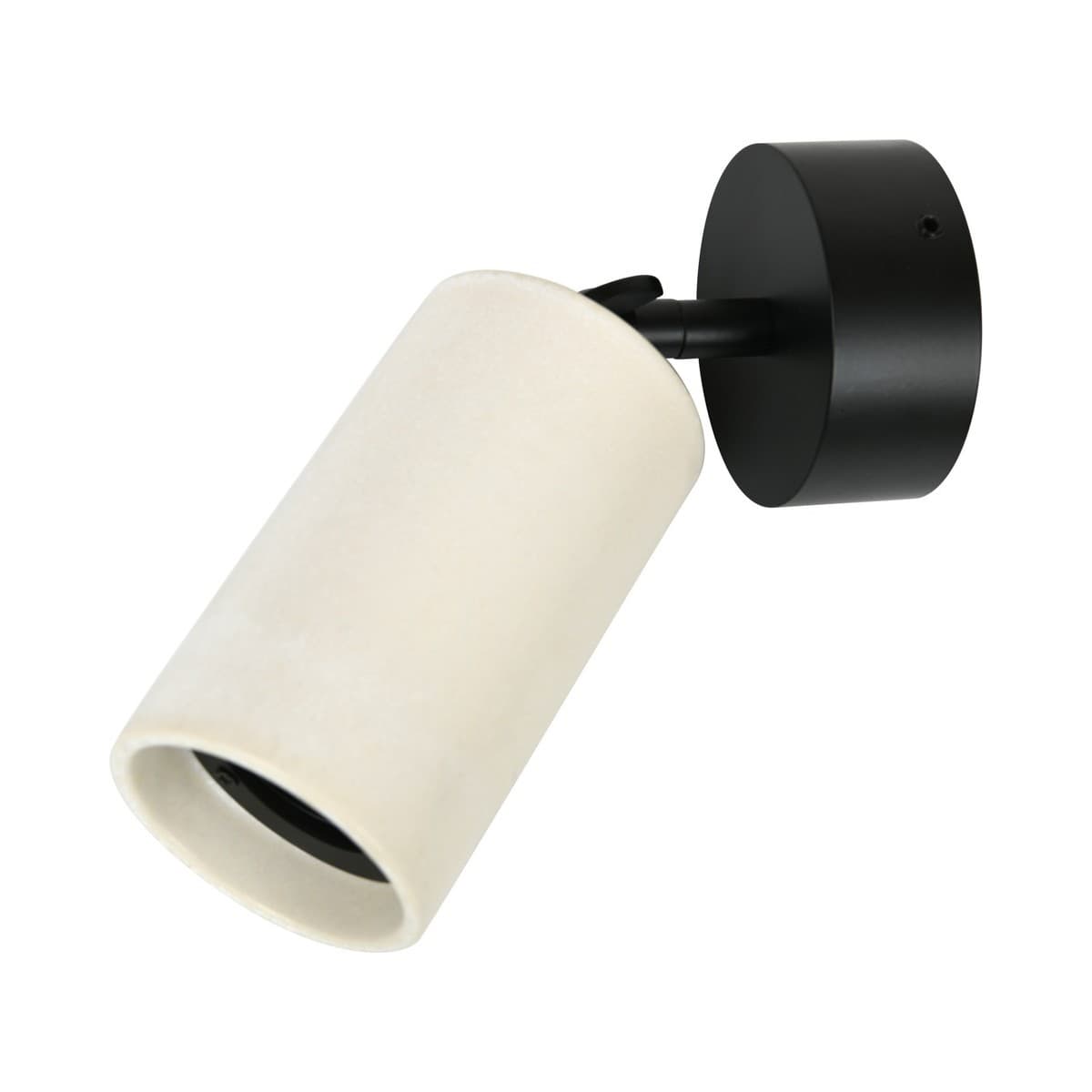 Flinders 1 Light Adjustable Spotlight in White-img-1