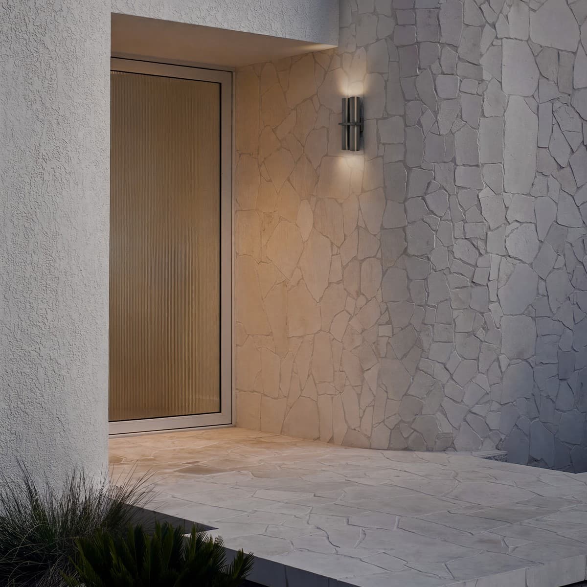 Made by Mayfair Seaside Duo 4 Light Up/Down Wall Bracket in Aged Nickel-img-4