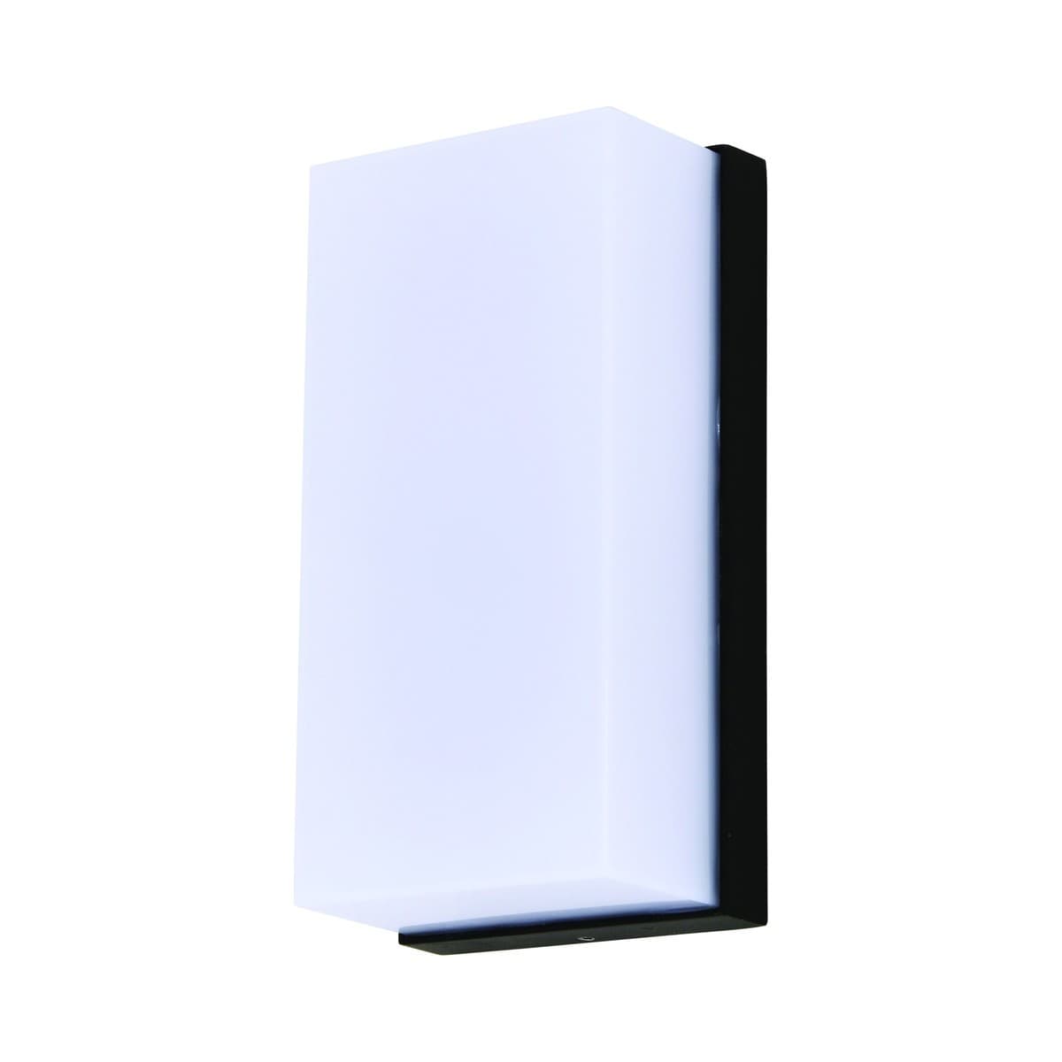 LEDlux Remius LED 650 Lumen IP65 Black Rectangle Bunker-img-1