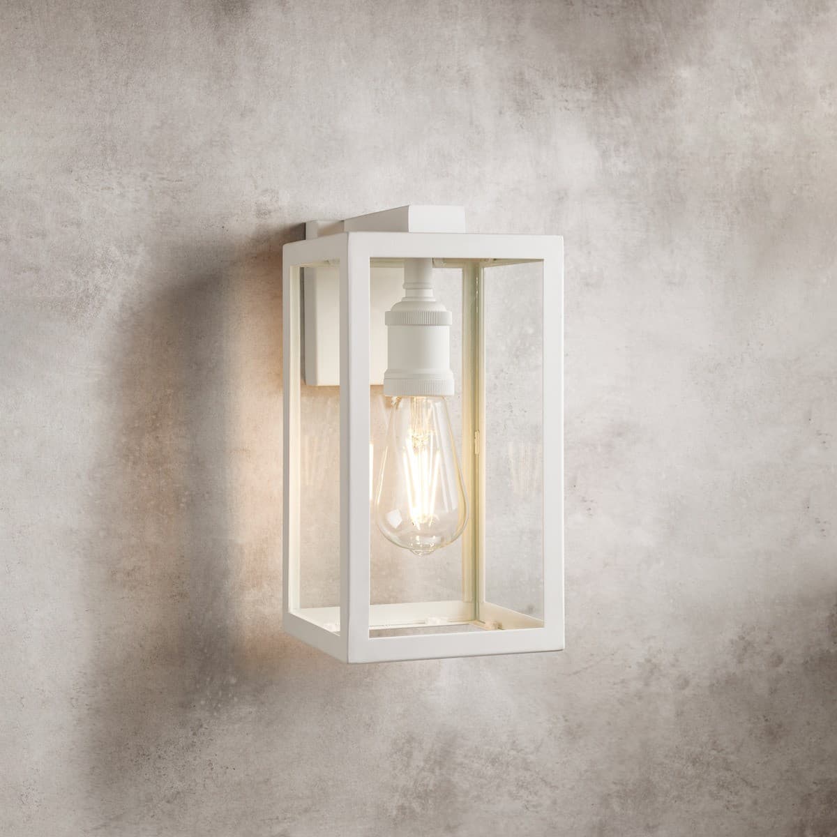 Southampton 1 Light Small Wall Bracket in White-img-2
