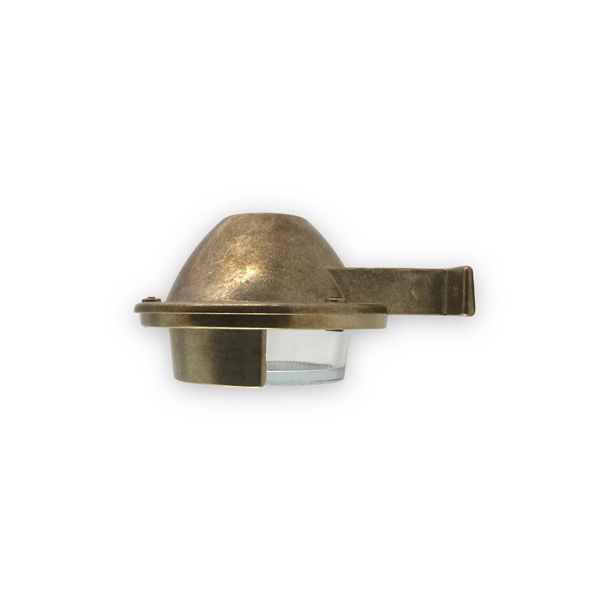 Santorini Symi 1 Light Wall Bracket in Solid Brass