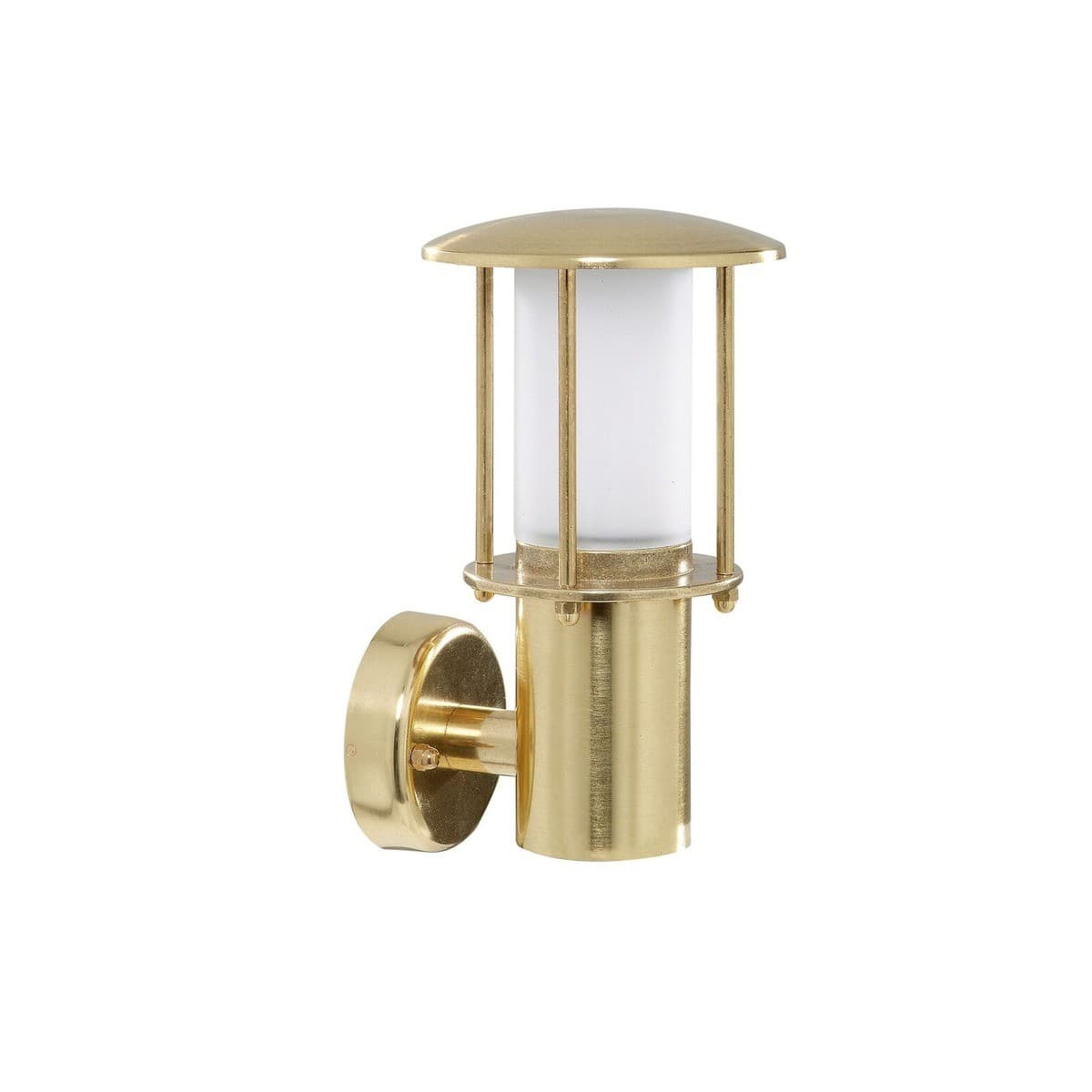 Santorini Crete 1 Light Wall Bracket in Solid Brass