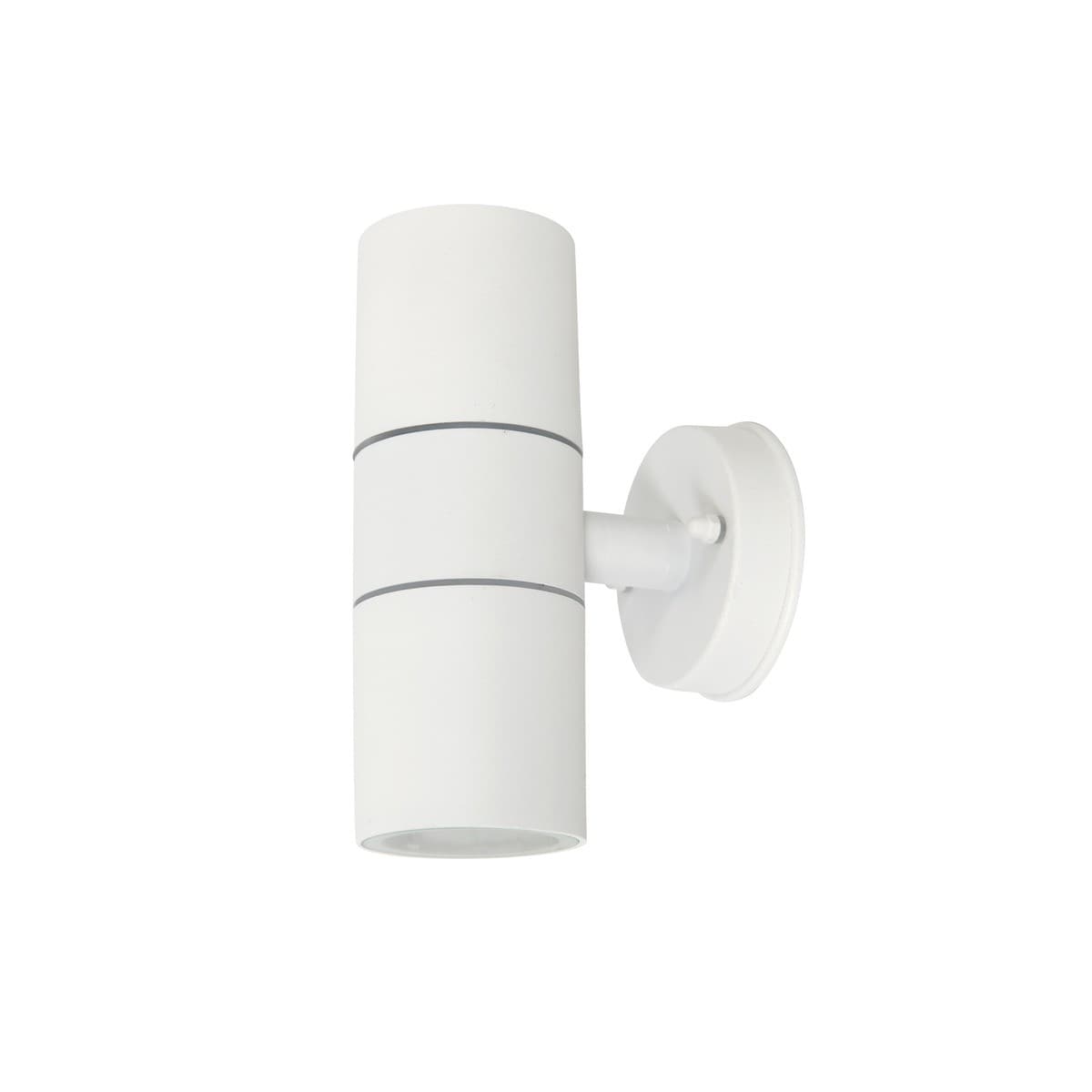 Wanaka 2 Light 240V Up/Down Exterior Wall Light in White-img-1