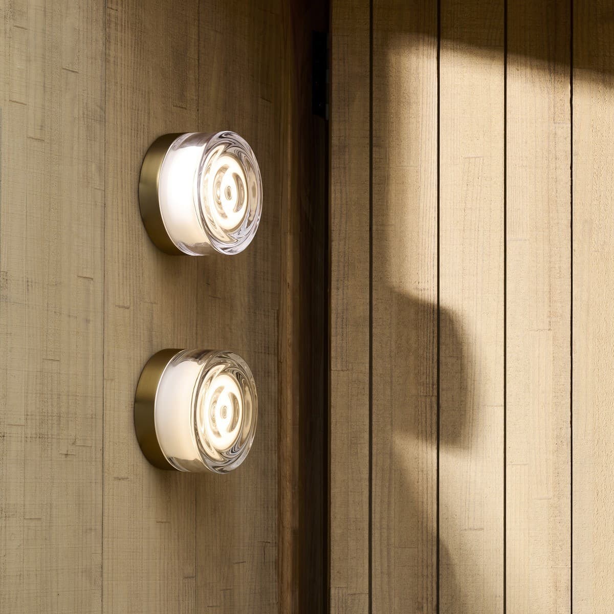 Cape Decorative Ring in Brushed Brass