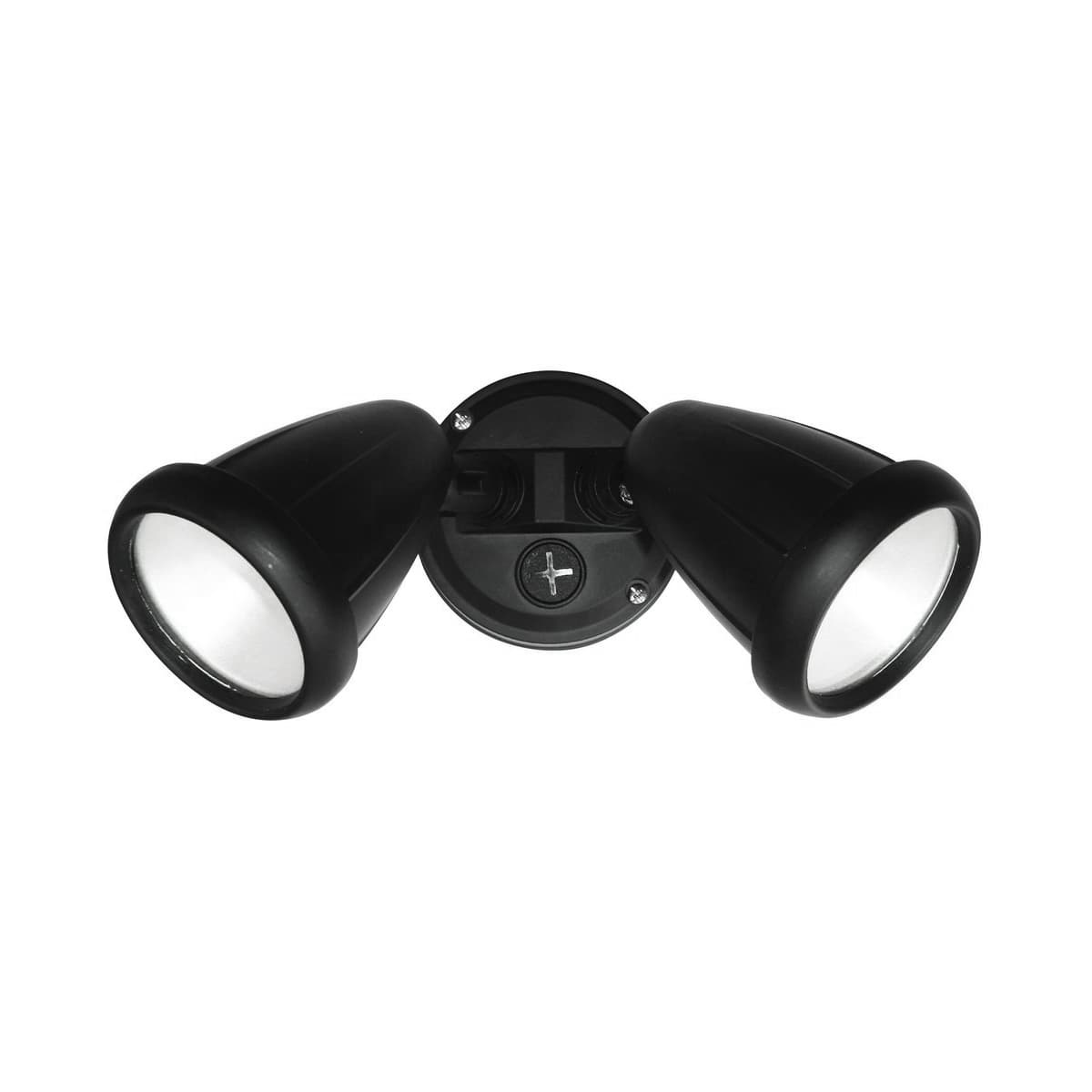 Alert II 2 Light Floodlight in Black-img-1