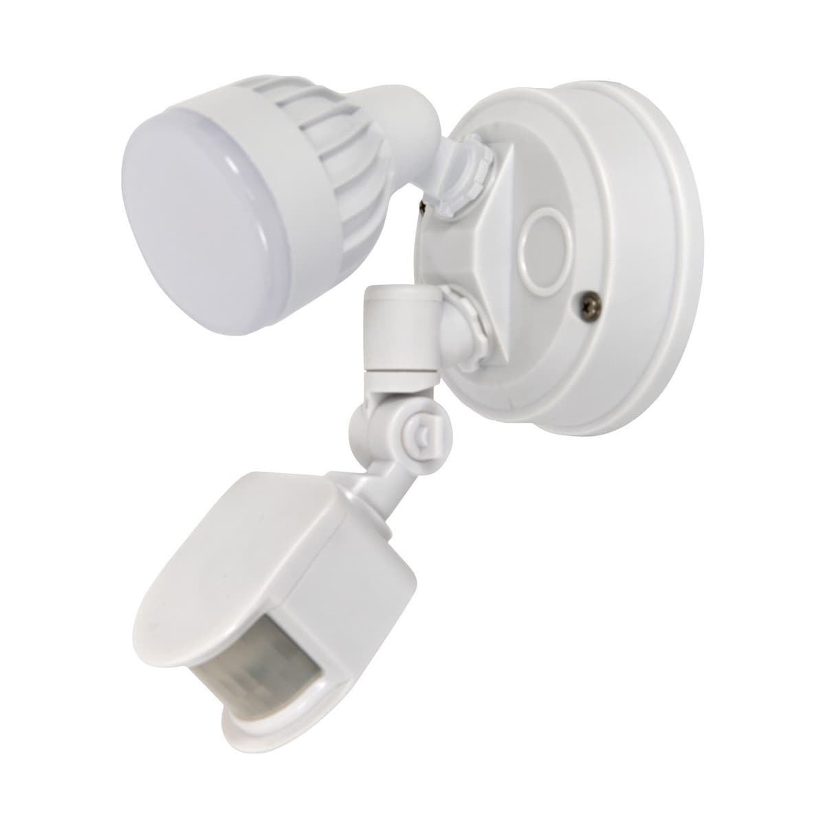 Guard Link 1 Light LED Flood Light with Motion Sensor and Wireless Interconnectivity in White-img-1