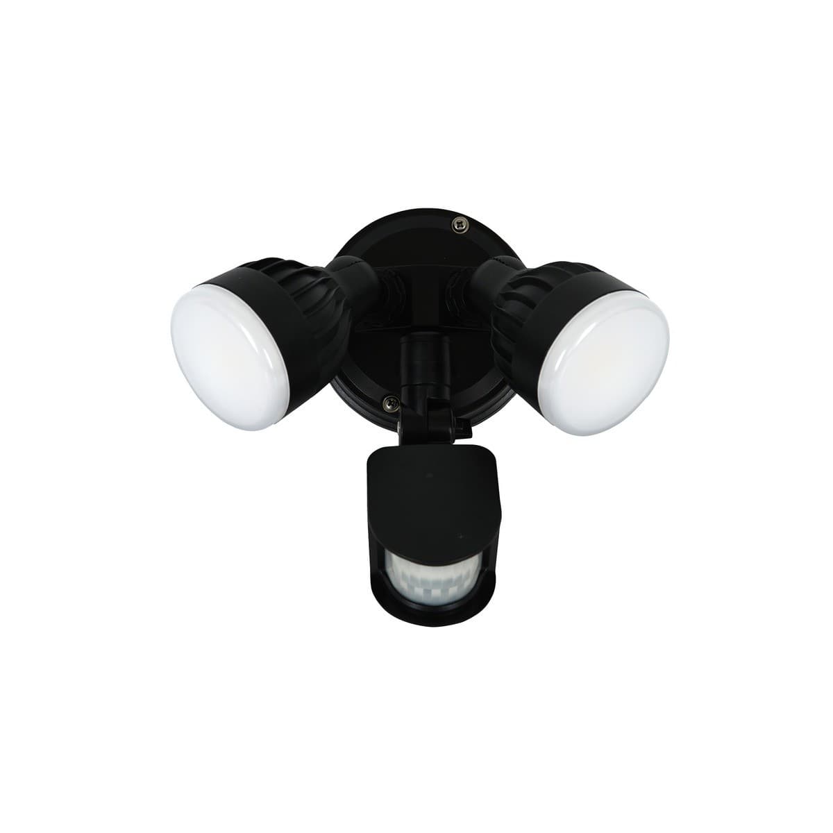 Guard Link 2 Light LED Flood Light with Motion Sensor and Wireless Interconnectivity in Black-img-1