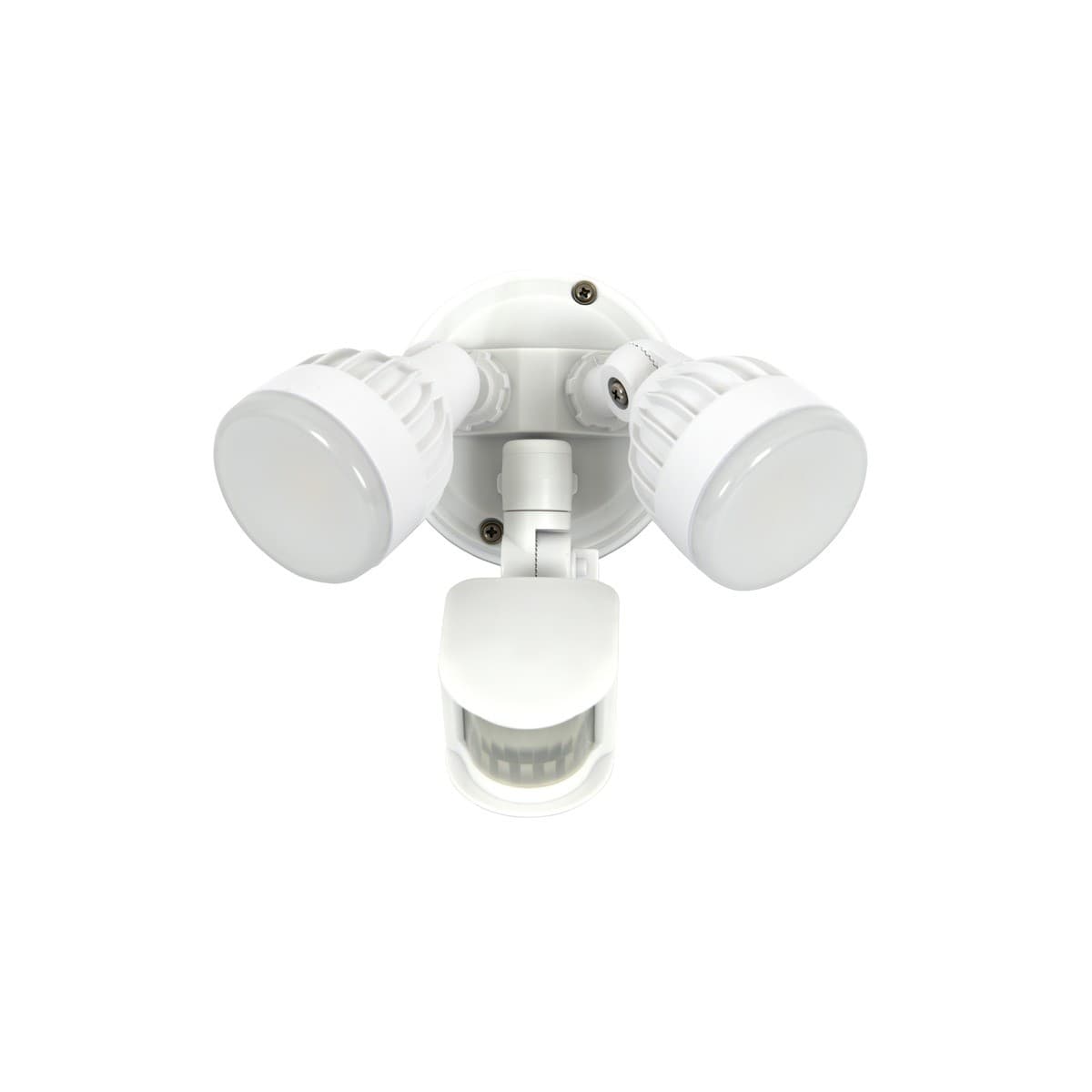 Guard Link 2 Light LED Flood Light with Motion Sensor and Wireless Interconnectivity in White-img-1