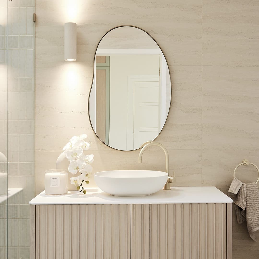 MFL Tanimi GU10 Up/Down Wall Sconce in Natural - Beacon Lighting