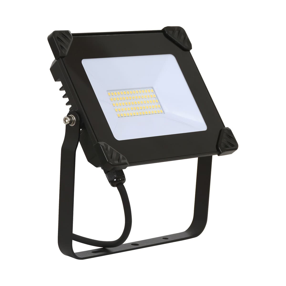Ledlux Field 50W LED Exterior Flood Light in Black-img-1