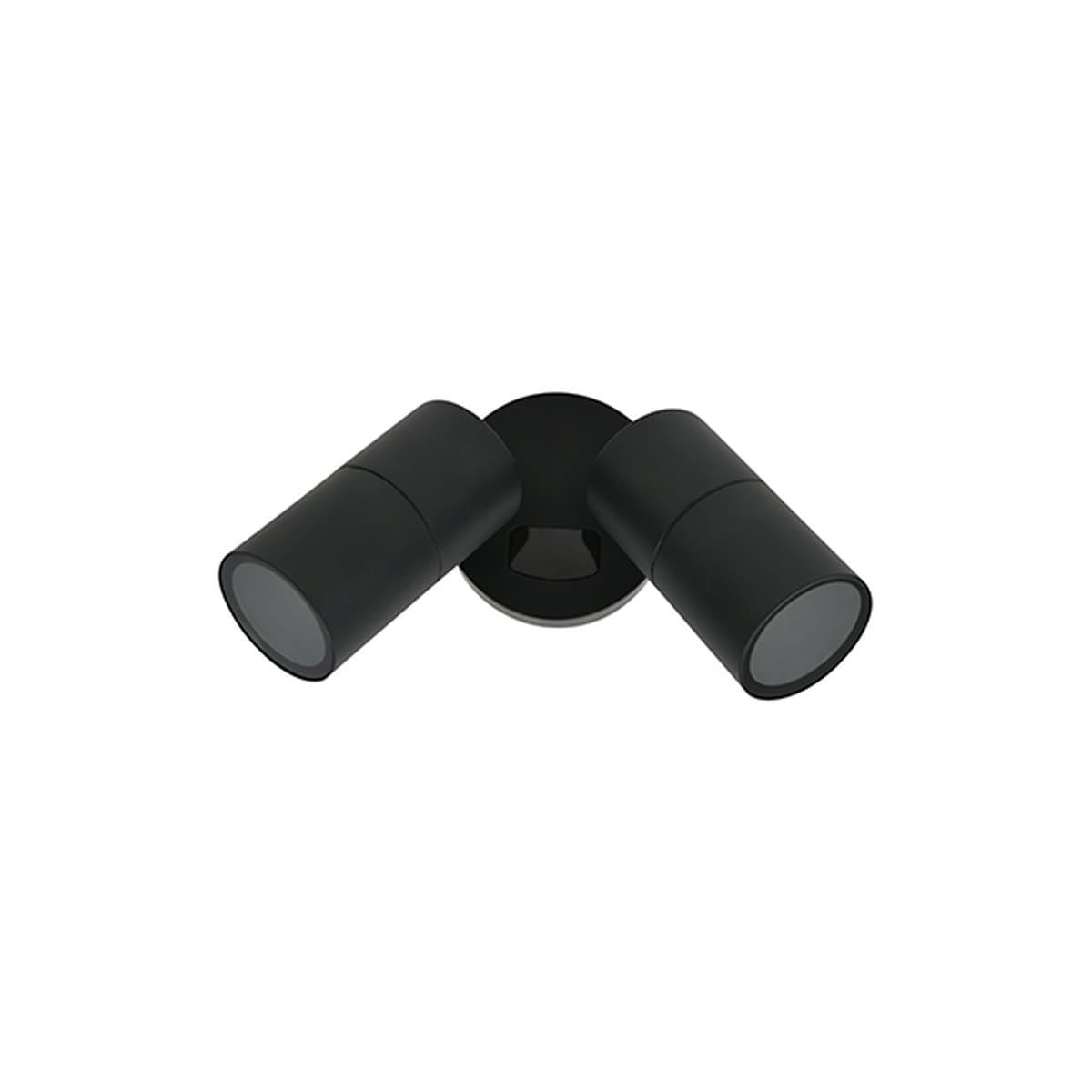 Sentinel 2 Light Adjustable Spotlight with Microwave Sensor in Black-img-1