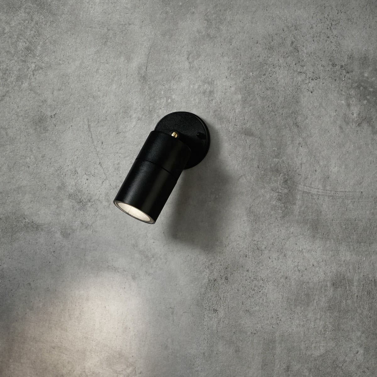 Wanaka 1 Light 240V Adjustable Exterior Wall Light in Black-img-2