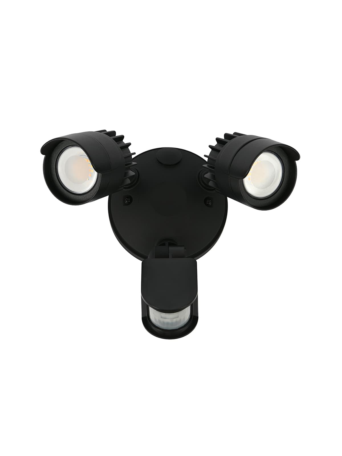 Bastion 2 Light LED Flood Light with Sensor in Black-img-1