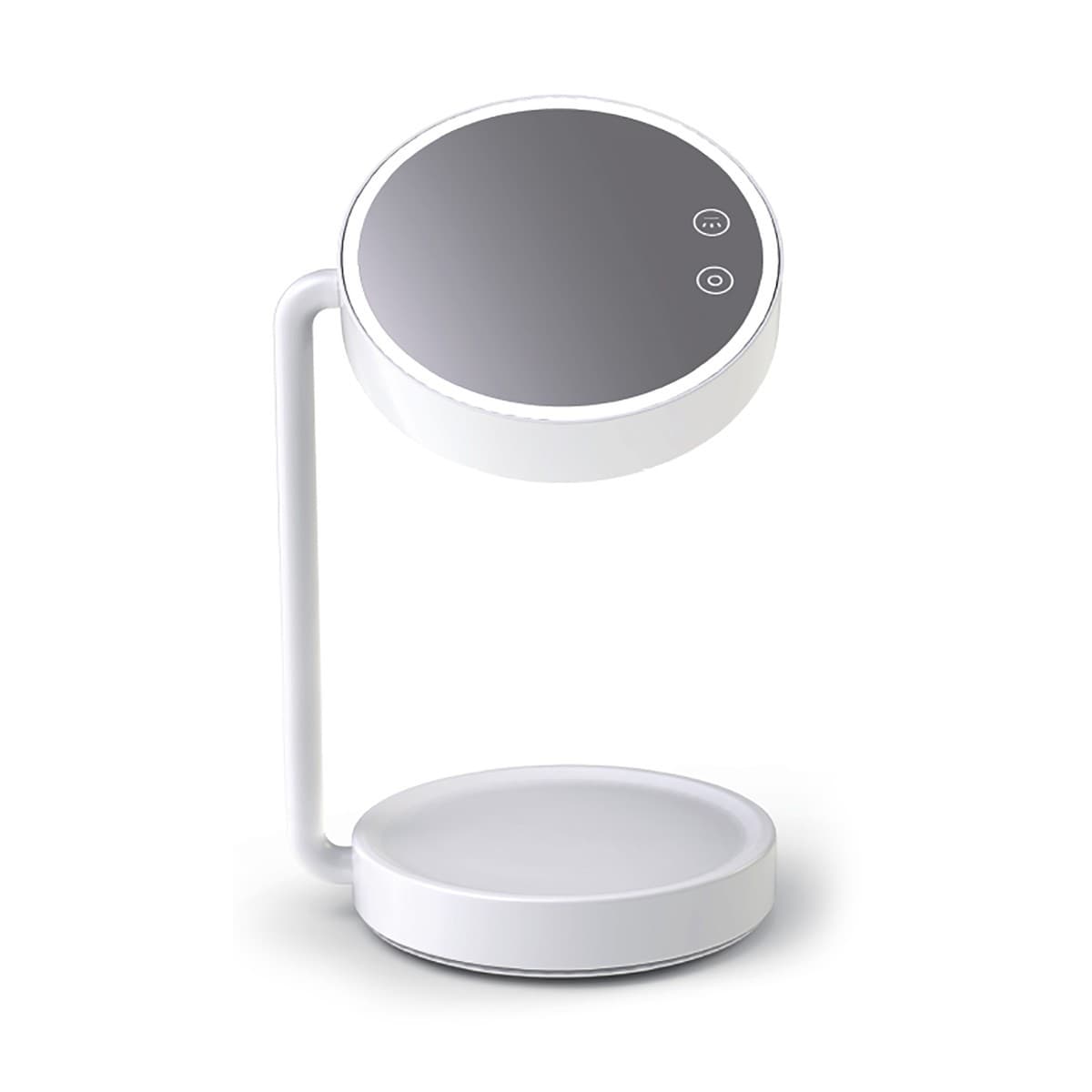 LEDlux Mecca LED Wireless Makeup Mirror Light in White-img-1