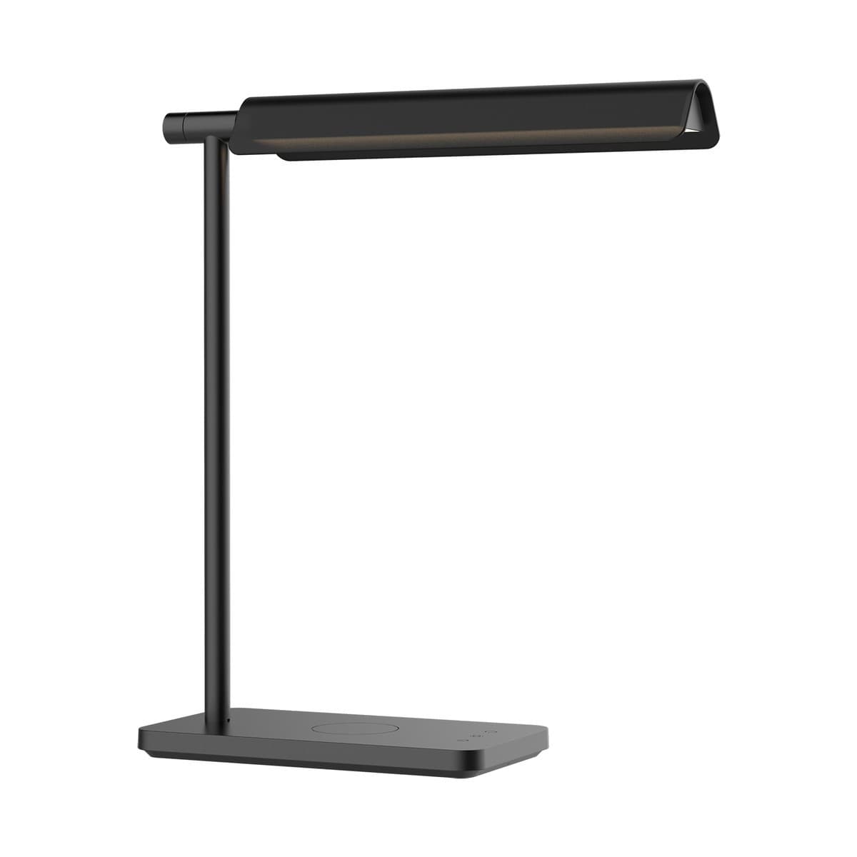Hansen LED Dimmable Table Lamp with Wireless Phone Charger in Black-img-1