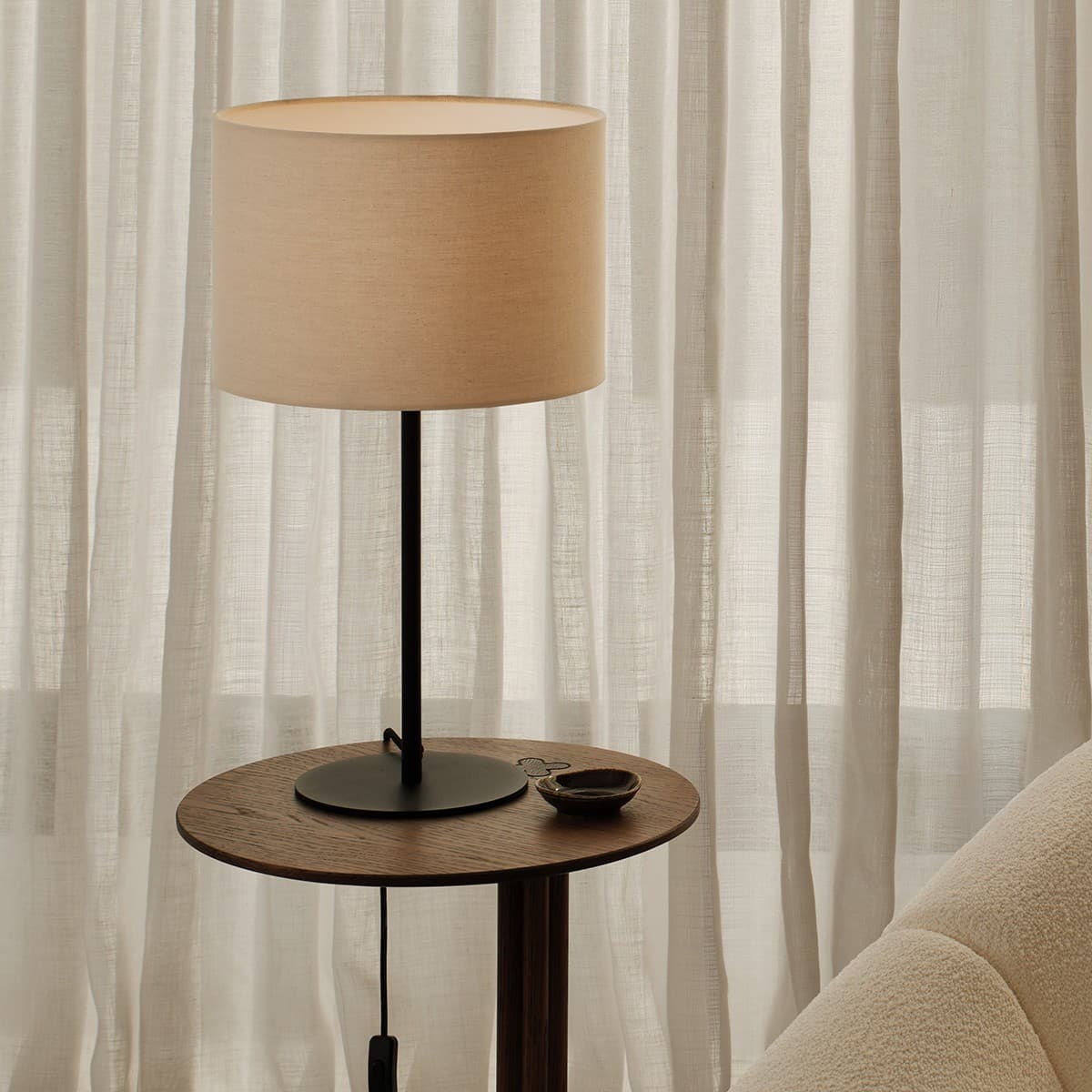 Darly II 1 Light Table Lamp Base Only in Black