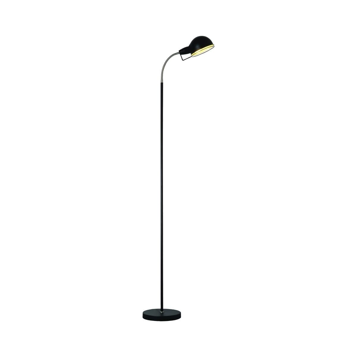Peggy 1 Light Floor Lamp in Black-img-1