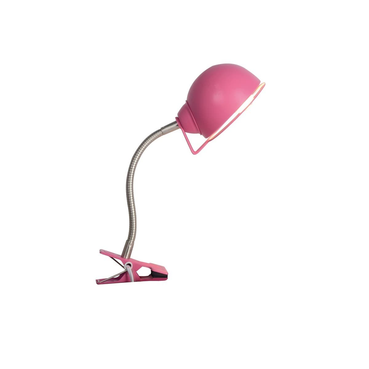 Peggy 1 Light Clip-on Task Lamp in Pink-img-1