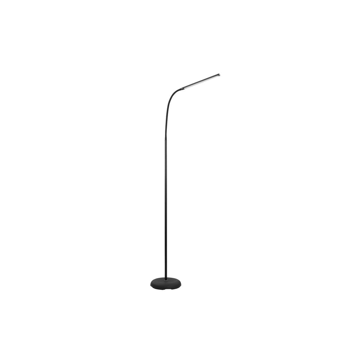 LEDlux Crawford LED Touch Floor Lamp in Black-img-1