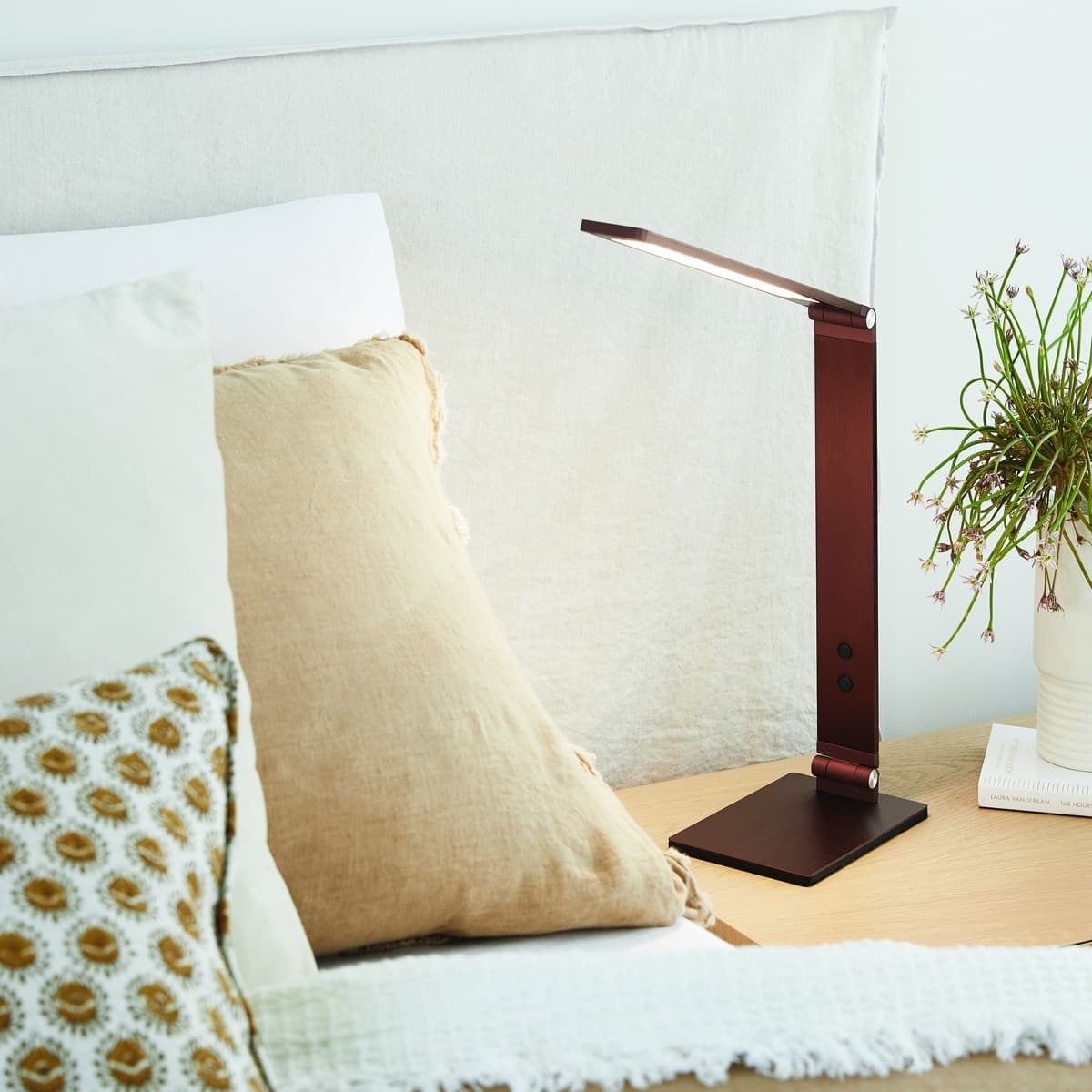 LEDlux Terrence LED Bronze Dimmable Colourshift Table Lamp-img-2