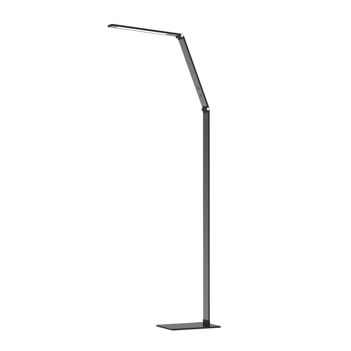 LEDlux Terrence LED Black Dimmable Colourshift Floor Lamp-img-1