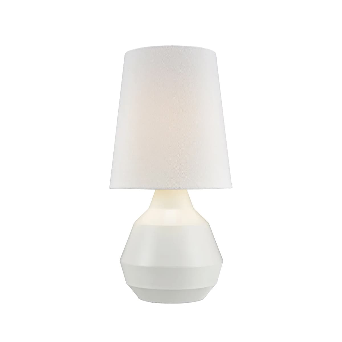 Geo Touch Lamp in White-img-1