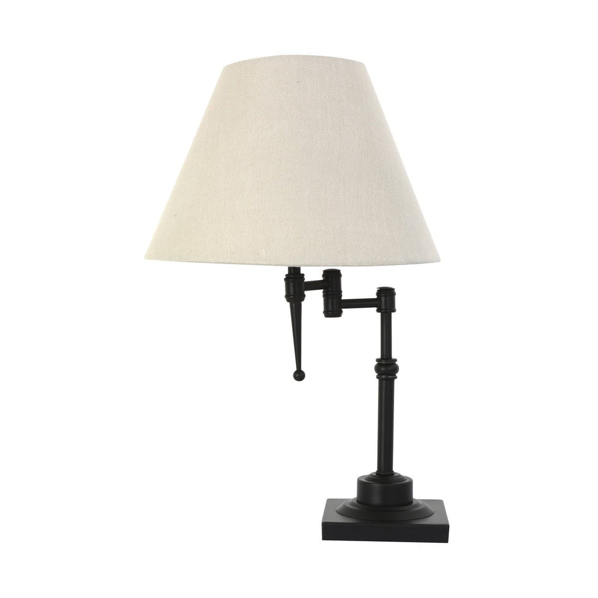 Bentley Small Table Lamp in Black/Off White-img-1