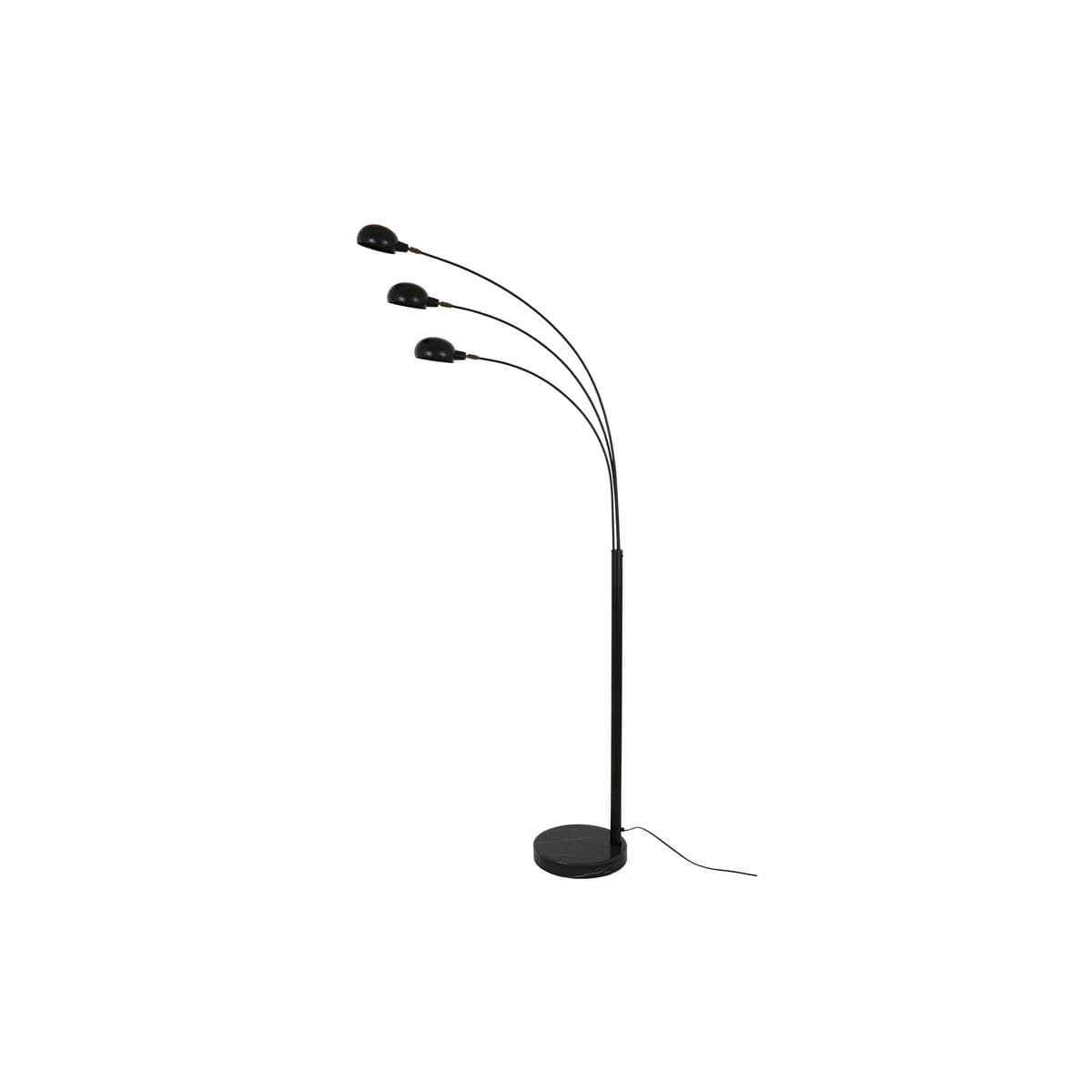 Centaur 3 Light Floor Lamp in Black-img-1
