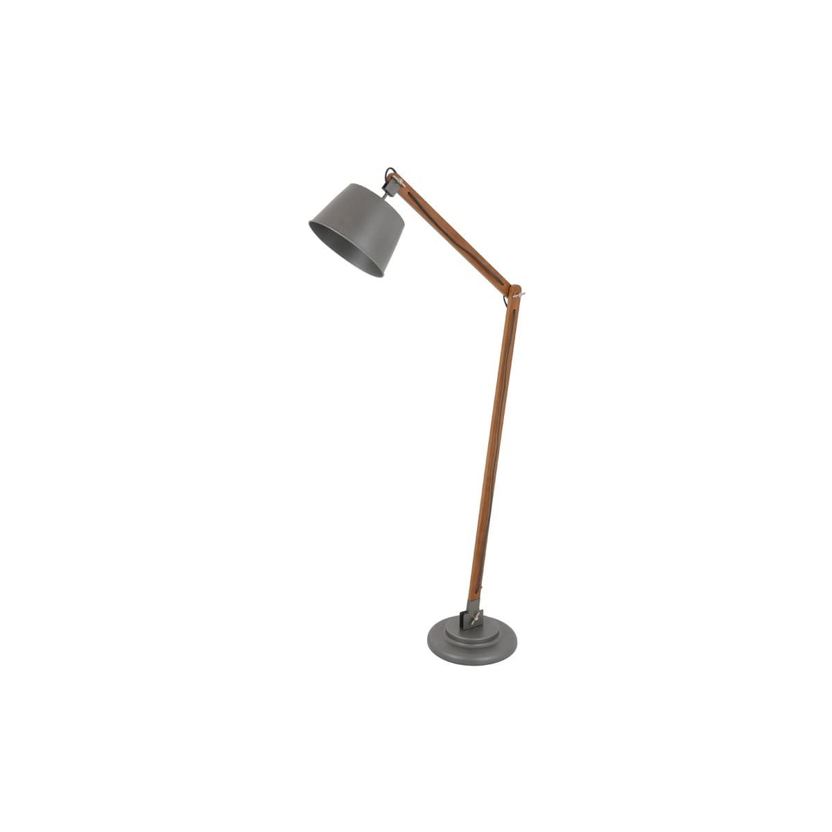Nuvo Floor Lamp in Metal/Walnut-img-1