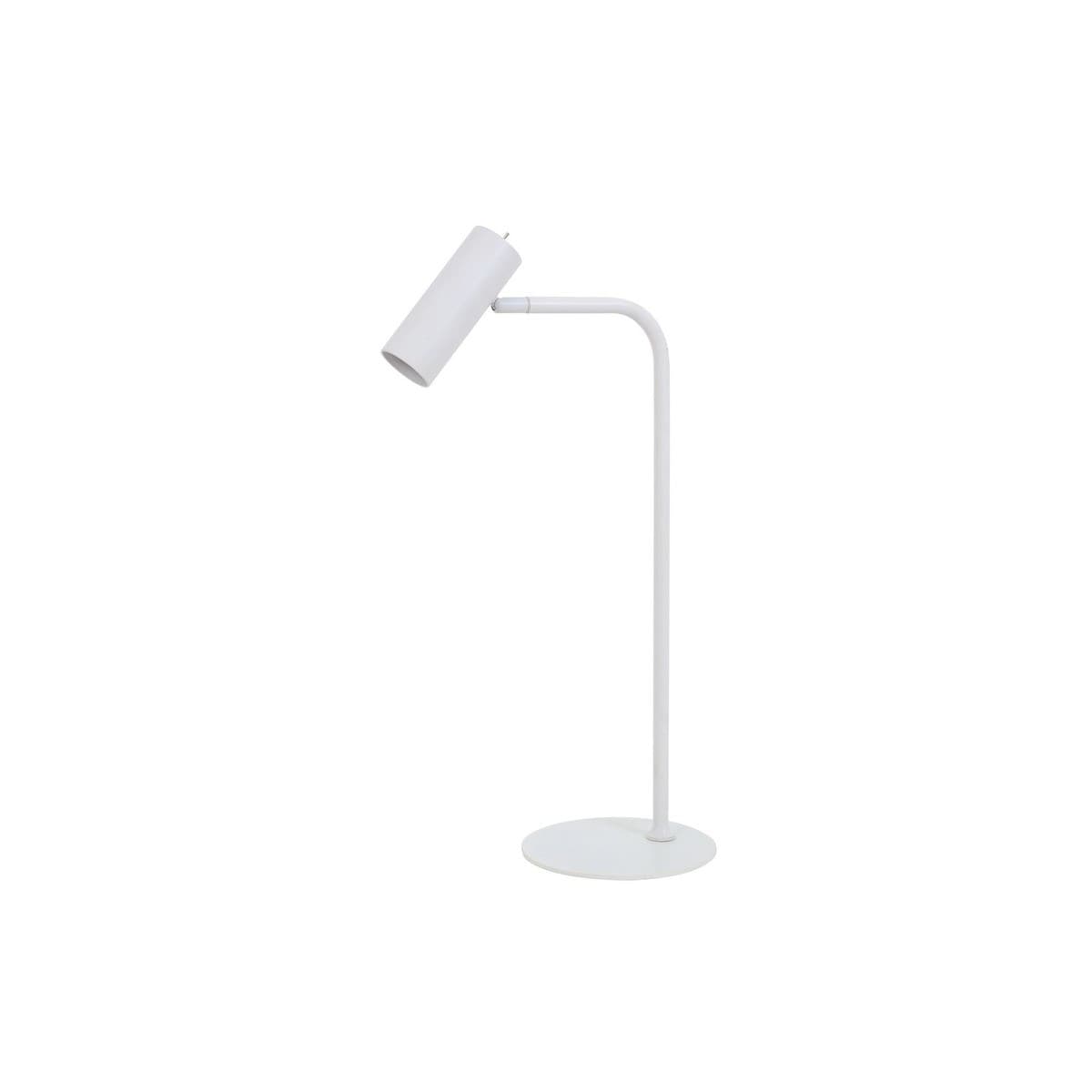 Nevada 1 Light Table Lamp in White