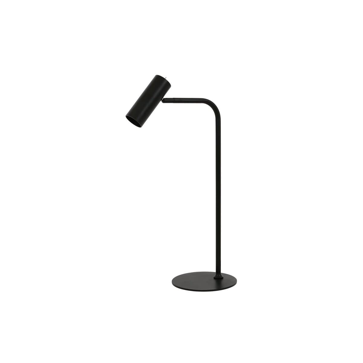 Nevada 1 Light Table Lamp in Black-img-1