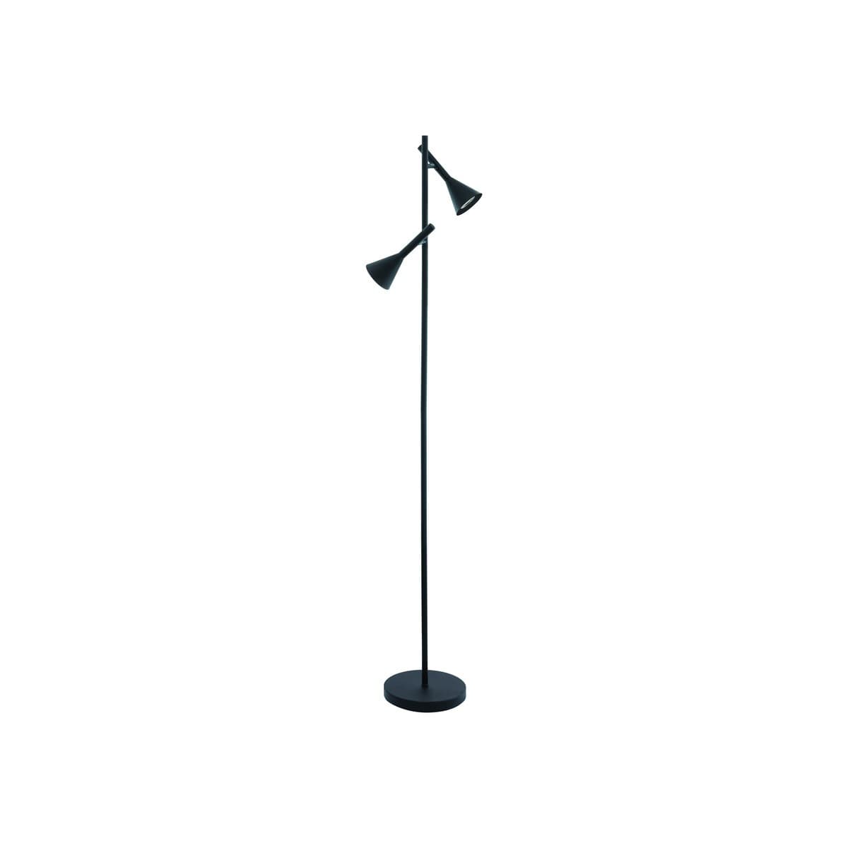 Parson 2 Light Floor Lamp in Black-img-1