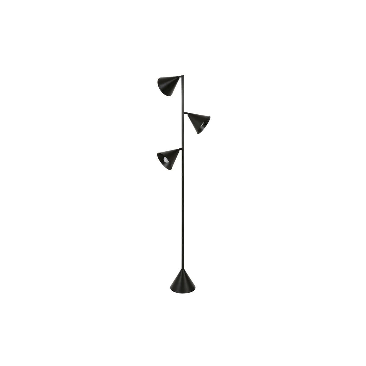 Bally 3 Light Floor Lamp in Black-img-1