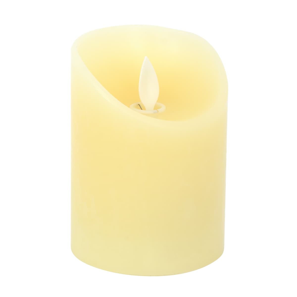 LEDlux Glow LED 3 Pack Ivory Candle in Warm White-img-4