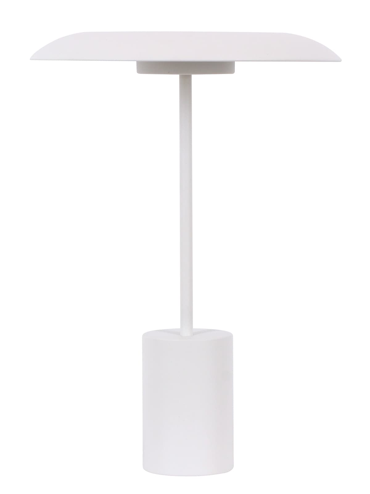 Smith LED Table Lamp with USB Port in White