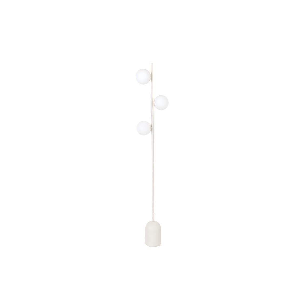 Helix 3 Light Floor Lamp in Textured Chalk-img-1