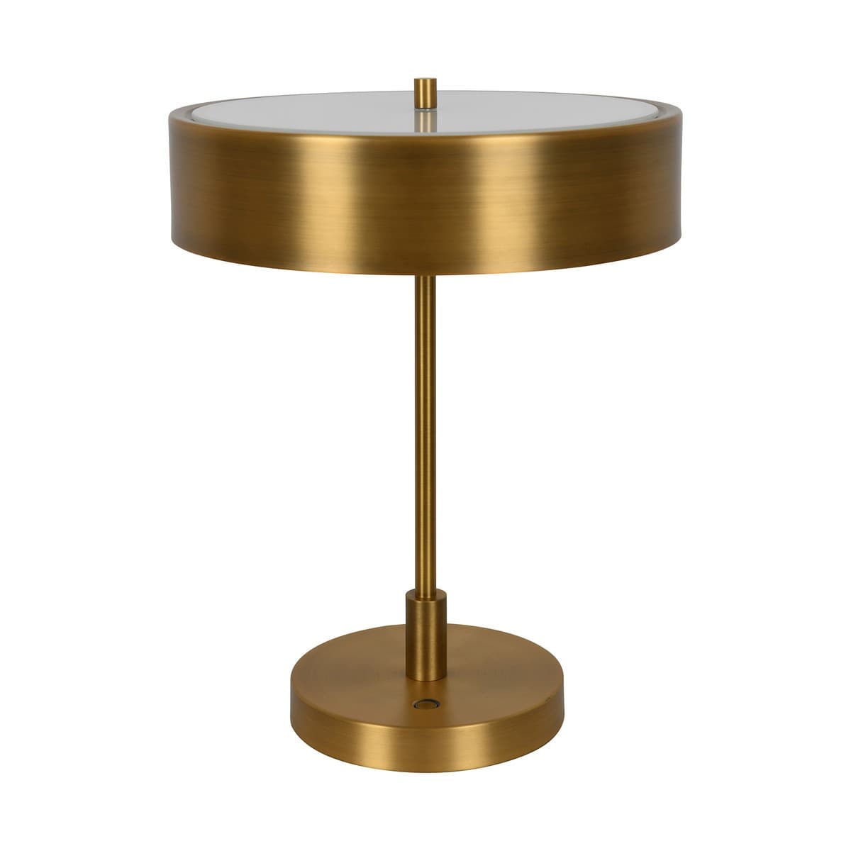 Marlowe 3 Light Touch Dimmable Table Lamp with USB Port in Aged Bronze Finish-img-1