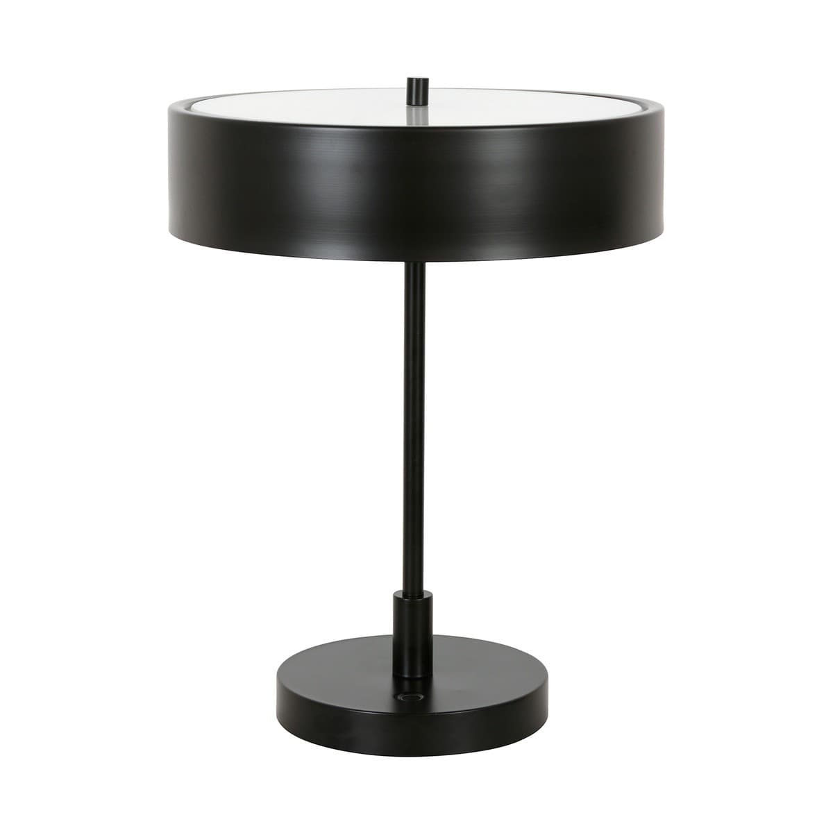 Marlowe 3 Light Touch Dimmable Table Lamp with USB Port in Black-img-1