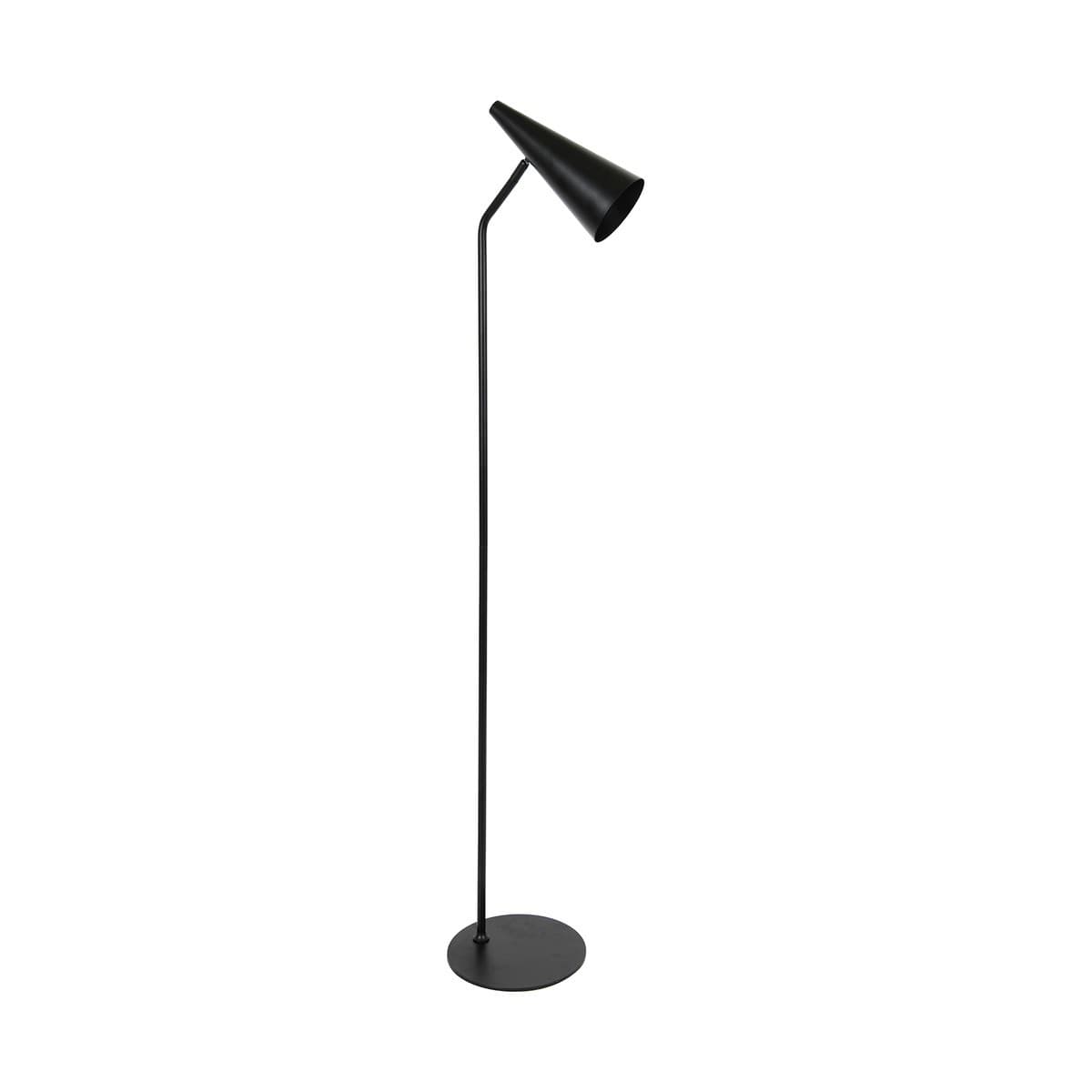 Dawson 1 Light Floor Lamp in Black