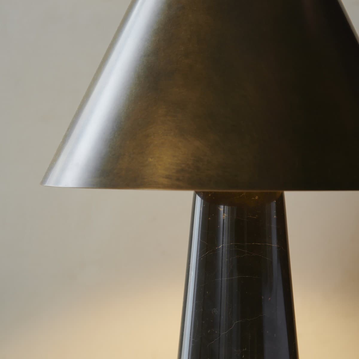 Paros 1 Light Table Lamp in Bronze
