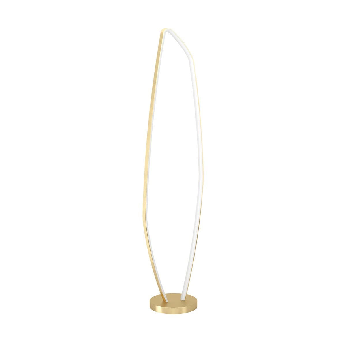 Salina Floor Lamp in Brushed Brass-img-1