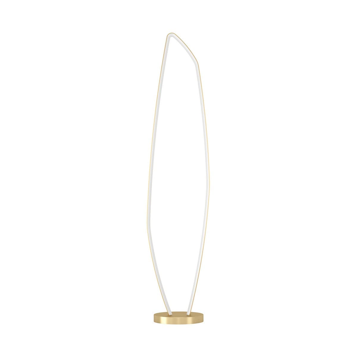 Salina Floor Lamp in Brushed Brass-img-2