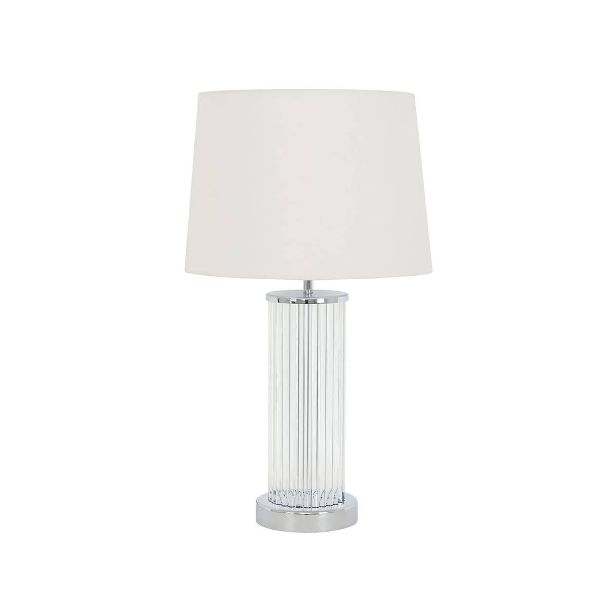 Sullivan Round 1 Light Table Lamp in Chrome-img-1