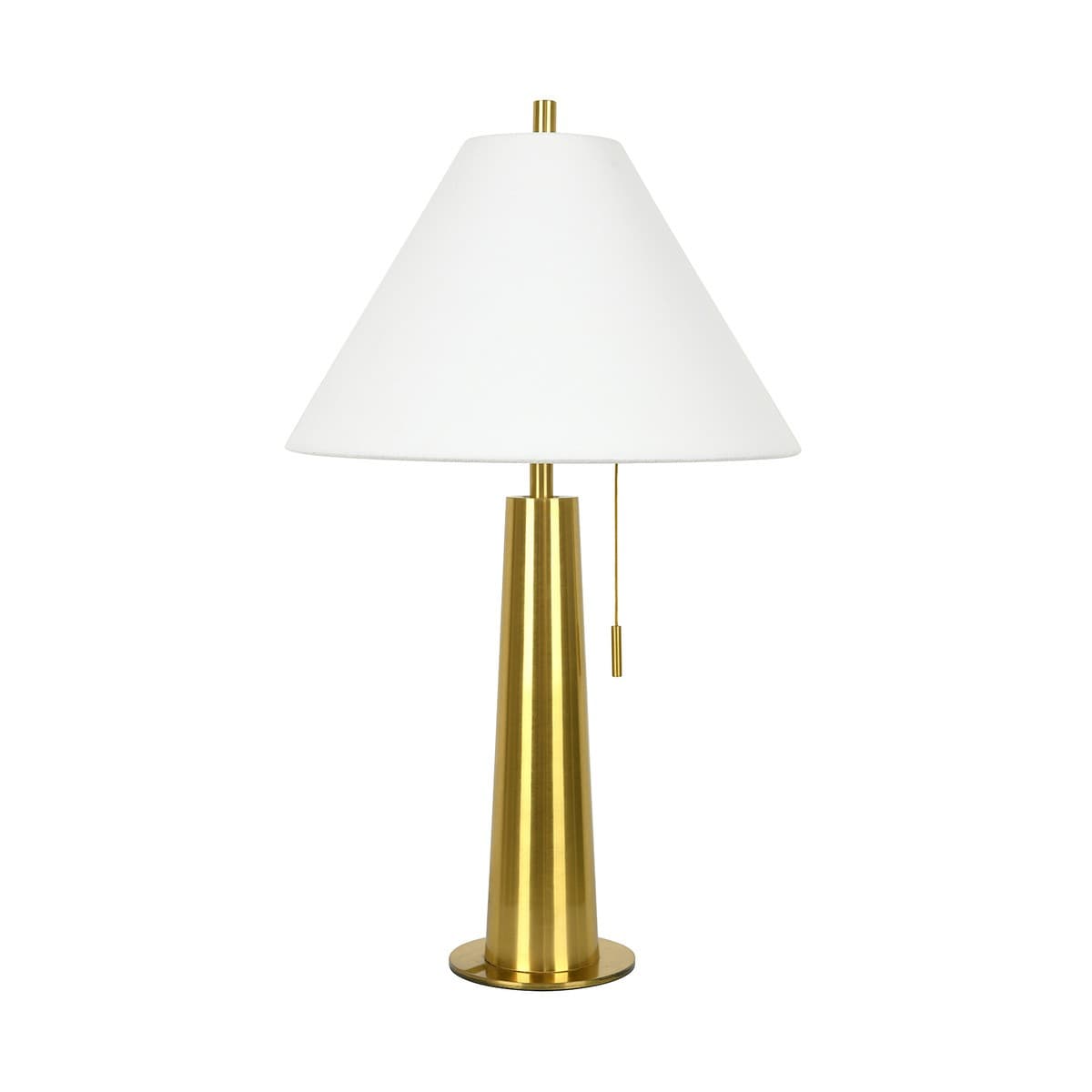 Spencer 1 Light Table Lamp in Aged Brass-img-1
