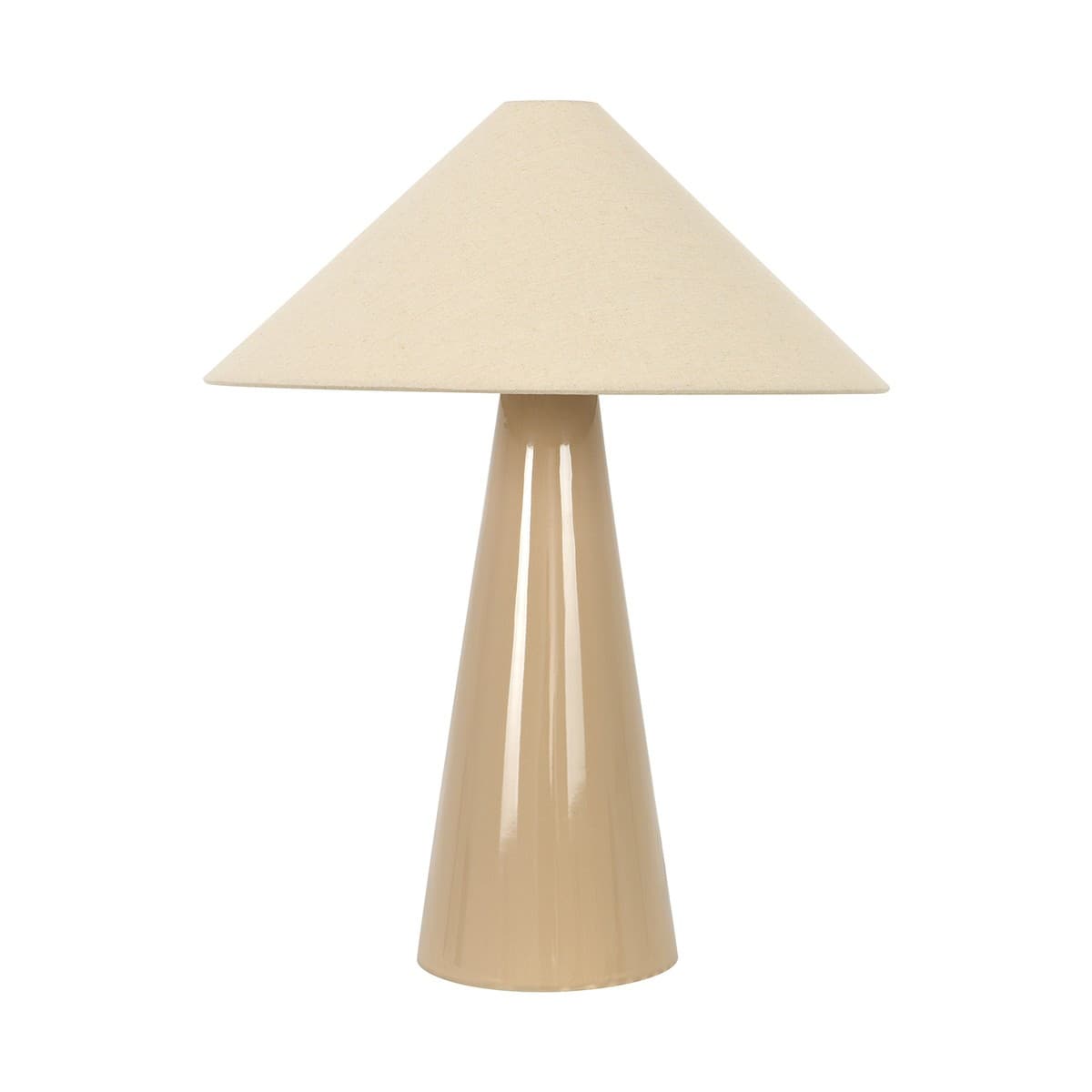 Sonja 1 Light Ceramic Table Lamp in Fawn-img-1