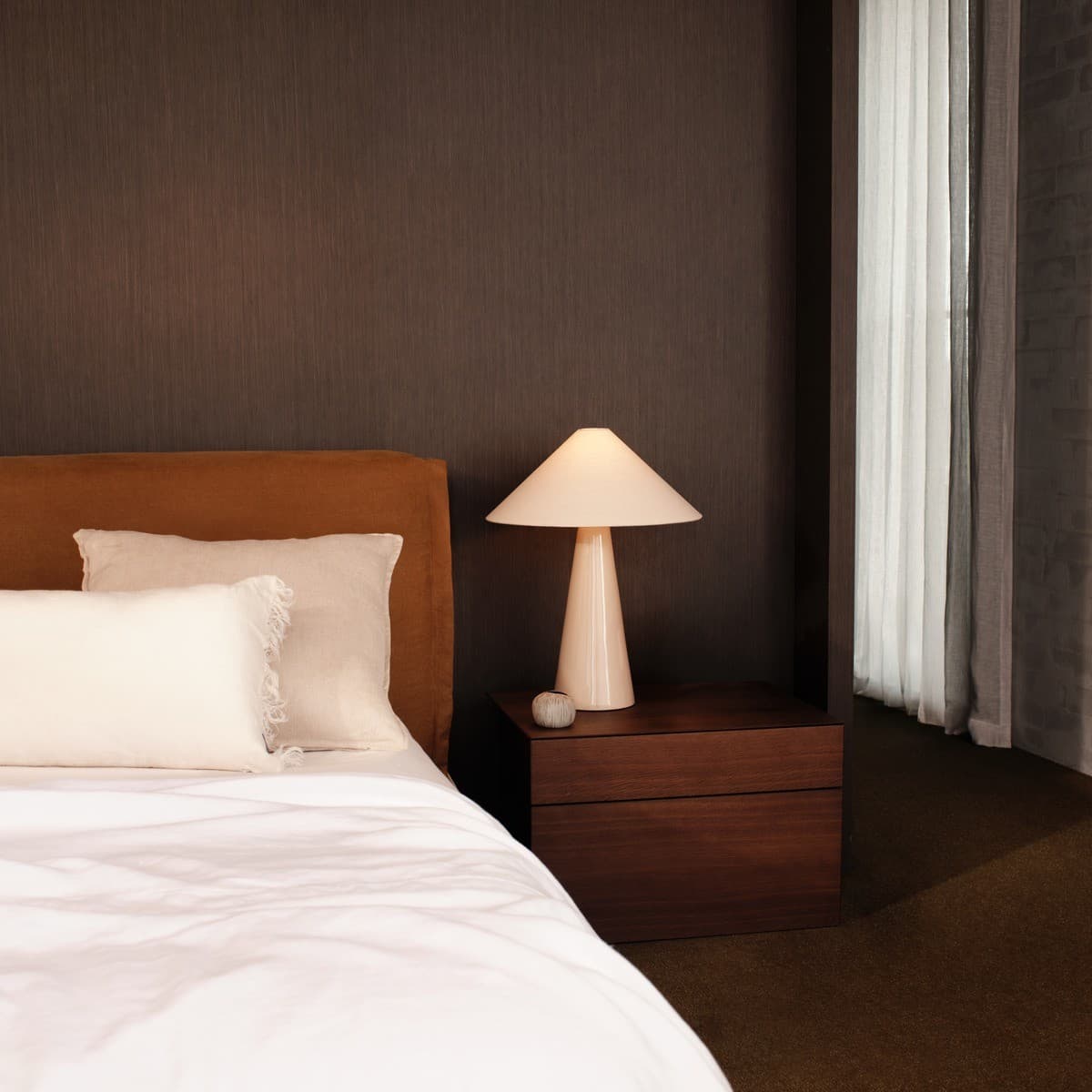 Sonja 1 Light Ceramic Table Lamp in Fawn-img-7