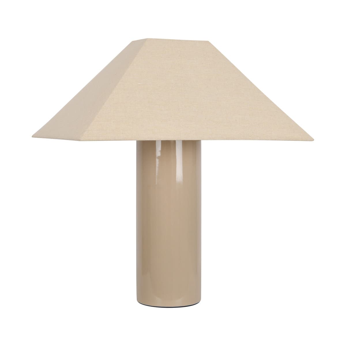 Misha Ceramic Table Lamp in Fawn