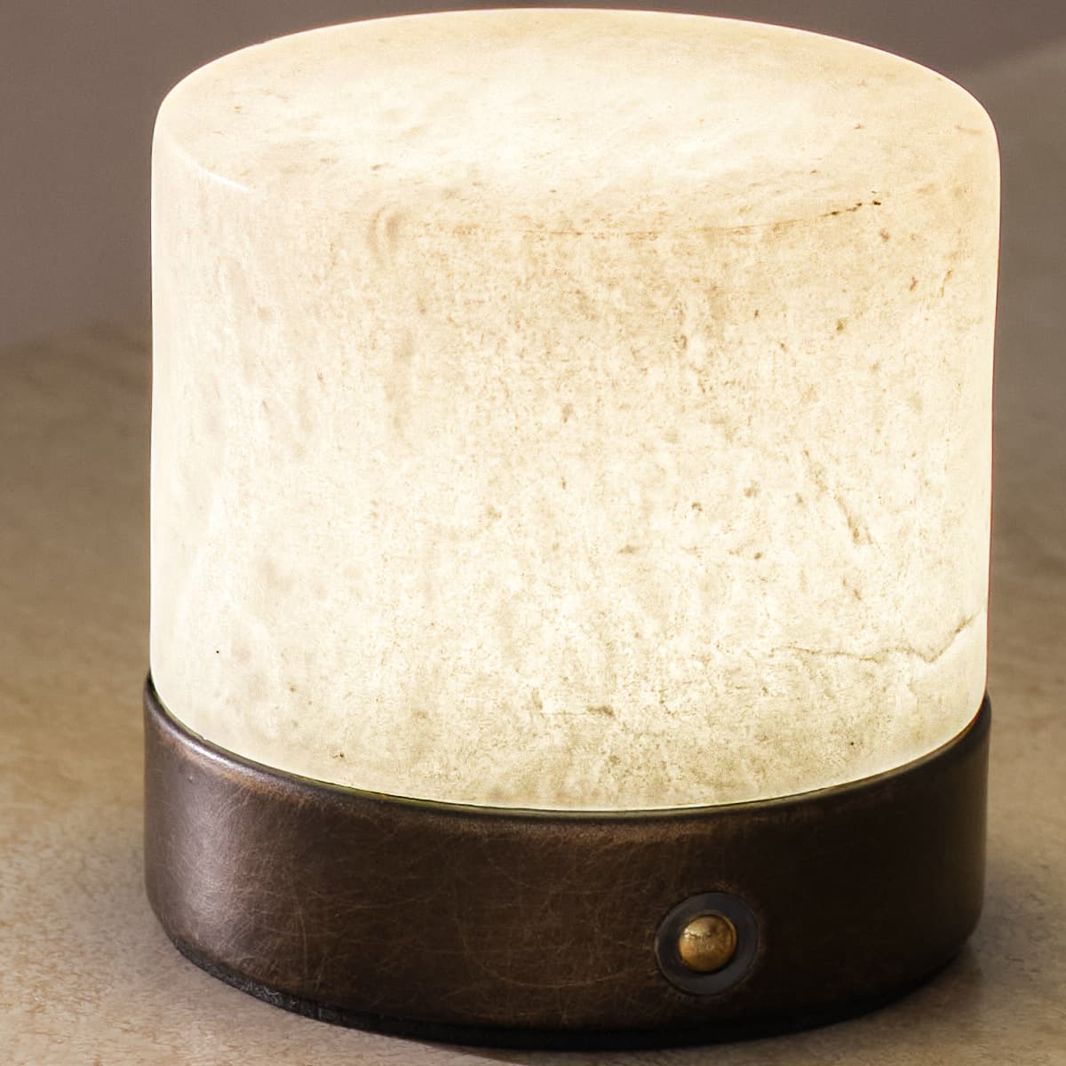 Karine Portable USB-C Rechargeable LED Table Lamp in Bronze and Alabaster-img-7