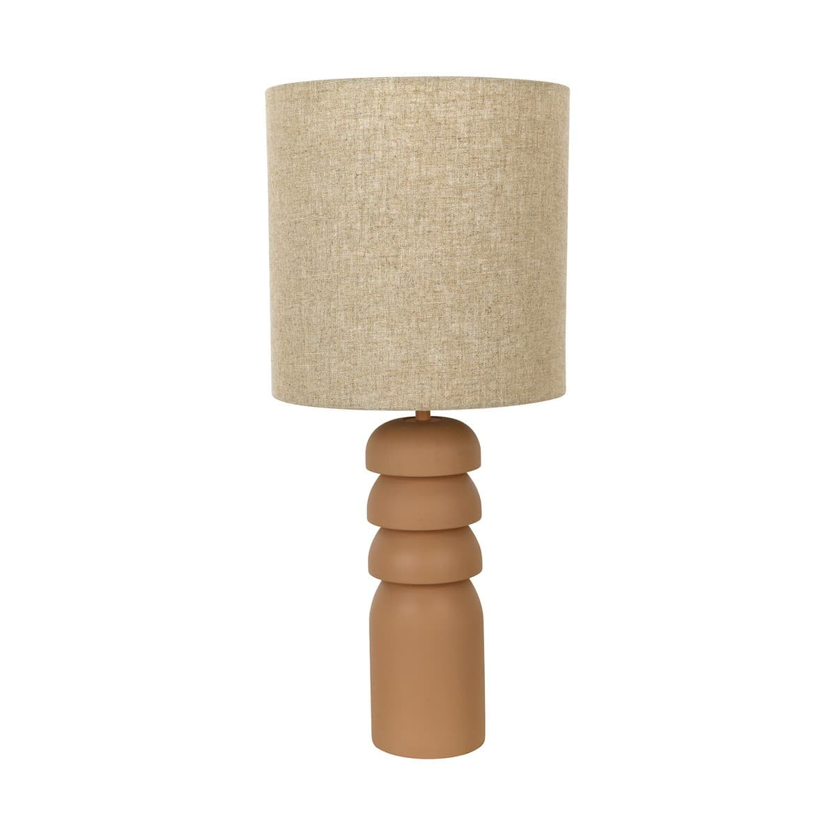 Frida 1 Light Gypsum Table Lamp in Clay-img-1