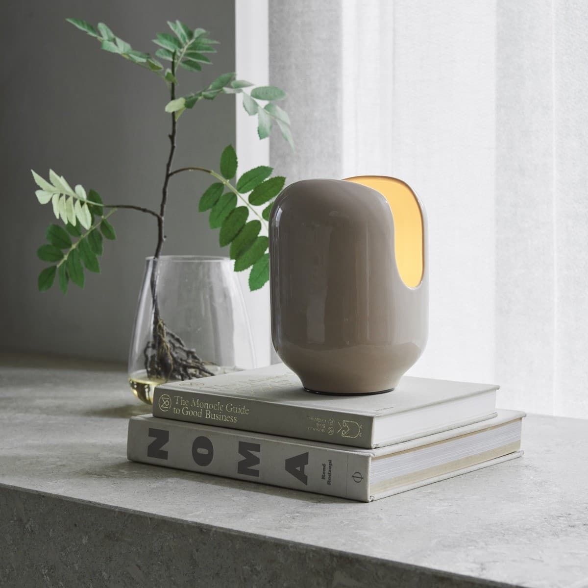 Batucada Table Lamp in Sand Grey-img-2